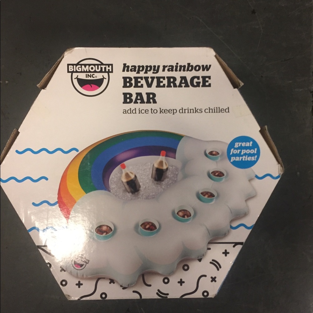 Rainbow drink holder